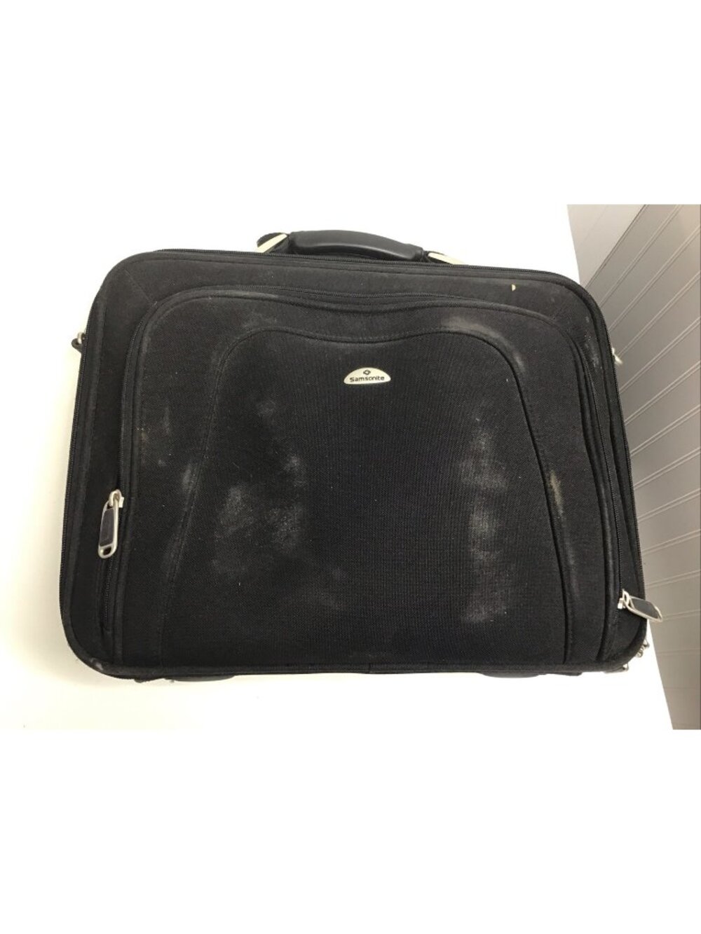 Samsonite Laptop Business Briefcase Laptop Bag Black Portfolio Case 16x12.5